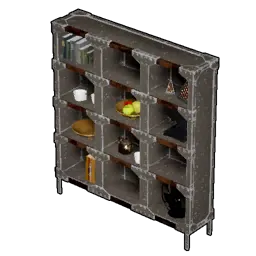 금속 선반 세트